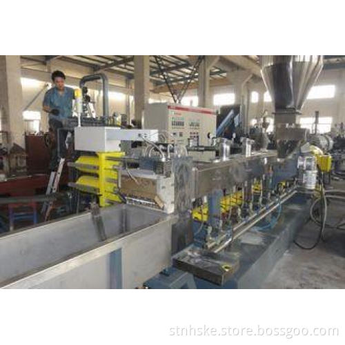 PP PE PET waste plastic recycling plant with twin screw ext